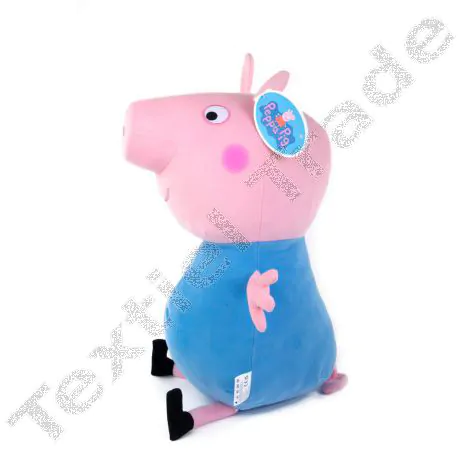 Wholesale Peppa Pig character big plush toy 80 CM George licensed toy |  Textiel Trade